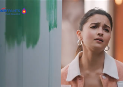 It doesn&#8217;t take a genius to figure out JSW Paints&#8217; supremacy, proves Alia Bhatt 
